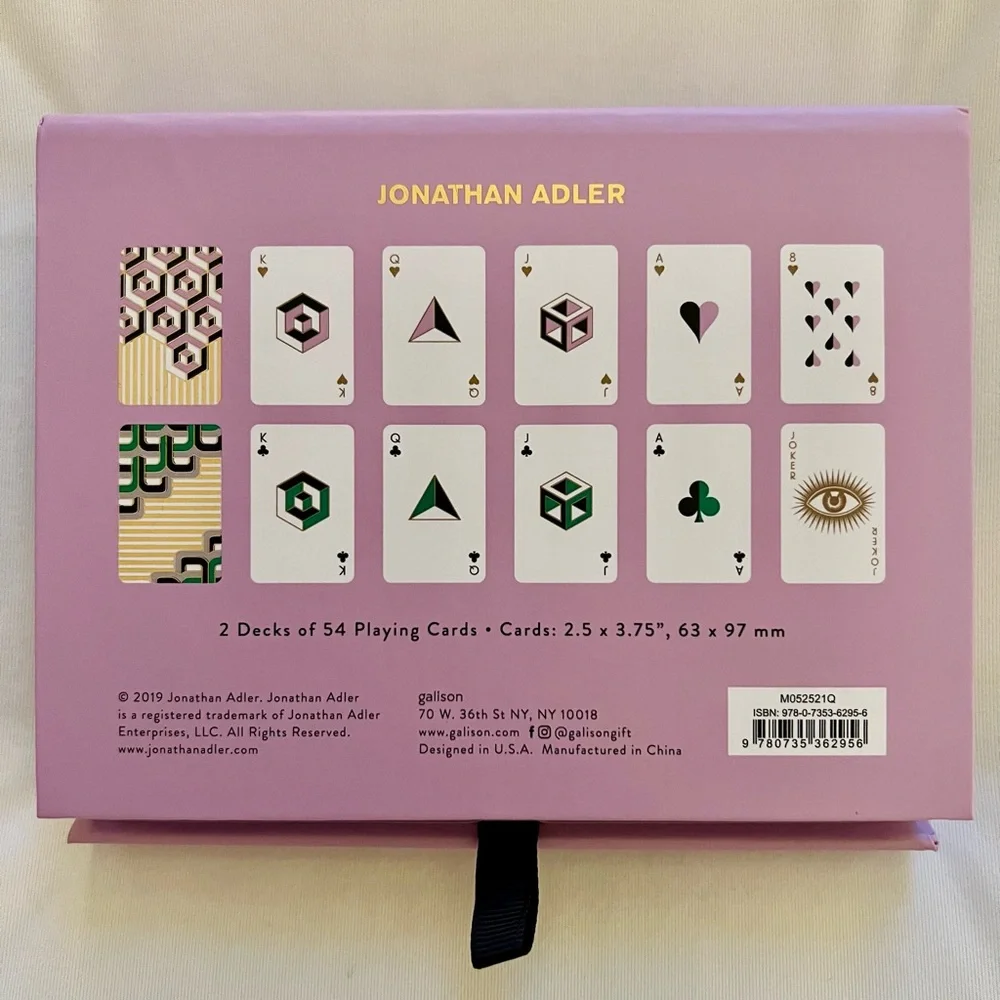 Jonathan Adler Versailles Playing Card Set